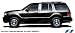 Lincoln Aviator 2003-08 6pcs. SES Chrome Pillar Post / Posts
