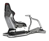VisionRacer VR3 Chrome Edition Racing Driving Simulator Rig