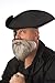 California Costumes mens The Captain Beard & Moustache Adult Sized Costumes, Gray, X-Large US