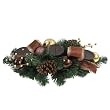 Holiday Centerpiece - Brown/Gold (24")