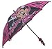 Disney Girls Minnie Mouse Umbrella w/ 3D Handle (Pink & Black)