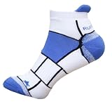 Womens RunBreeze Anti Blister Running Socks Size 4-6 Blue