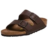 Birkenstock Arizona Birko-Flor Sandal,Brown Birko-Flor,38 Regular EU
