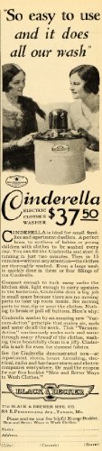 Best Price 1931 Ad Black Decker Cinderella Washer Washing Machine - Original Print Ad