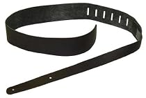 Eagle Mountain Leather Guitar Strap 2.5 Inch Black