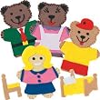 Lauri THE THREE BEARS Lacing Craft Kit Hand Puppets