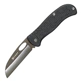 Columbia River Folding Knife With Plain Edge Wharncliffe Blade Md: 6442.