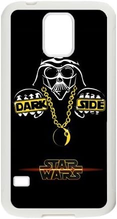 MeowStore Cool Star Wars Dark Side Skull Samsung Galaxy S5 Case Cover Phone Case Shells White
