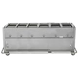 Electric Steam Tables: Duke (EP-6-CBSS) Thurmaduke 6 Well Portable Electric Steam Table Order at amazon.com