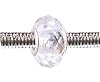 Low price Pandora Style Charm Bead (Z74) Faceted Murano Lampwork Glass (14mm x 10mm) (fits Troll too)