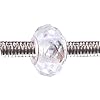 Pandora Style Charm Bead (Z74) Faceted Murano Lampwork Glass (14mm x 10mm) (fits Troll too)