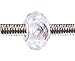 Pandora Style Charm Bead (Z74) Faceted Murano