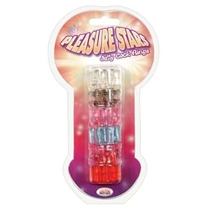 Pleasure stars jelly cock rings (6 pack)