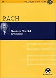 Overtures Nos. 3-4 BWV 1068-1069 - orchestra - study score + CD - (EAS 114)