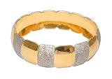 Gold and Rodium Plated Bracelets Costume Jewelry from India Unique Gift for Her 2.3 inches