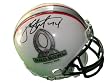 San Francisco 49ers Joe Staley Autographed 2012 NFL Pro Bowl Riddell Mini Helmet, Proof Photo