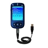 Coiled Power Hot Sync and Charge USB Data Cable w/ Tip Exchange for the O2 XDA Neo - Gomadic Brand