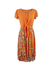 Floral Print Polyester Sequined Tunic 