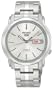 Seiko Men's SNKK65 Seiko 5 Automatic Silver Dial Stainless-Steel Bracelet Watch