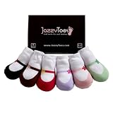 Infant/Toddler Girls' Jazzy Toes Socks 6-pk. - Mary Janes
