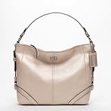 New with Tags Coach Chelsea Katarina Hobo Handbag F18901 Metallic Champagne
