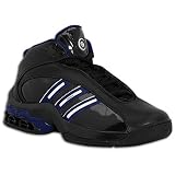 adidas Mens NBA A3 Pro Team 06 ( sz. 14.5, Black/Dark Indigo/White )