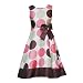 Rare Editions Girls 7-16 CORAL-PINK BROWN SAGE-GREEN LARGE DOT SHANTUNG Special Occasion Wedding Flower Girl Easter Party Dress