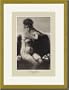 Gold Framed/Matted Print 17x23, The Dress of Tulle