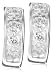 Sterling Silver E3920-CZ Women's Tiny Hoops with CZs Stud Earrings
