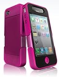 iSkin revo4 Case for iPhone 4G (Lush: Pink/Black)