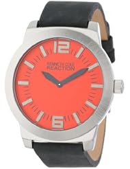 Kenneth Cole REACTION Unisex RK1284 Street Collection Red Dial Watch