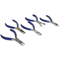 Wire Looping Wrapping Jewelers Plier 5 Tools