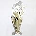 Dog and Cat BEST FRIENDS with Heart Pin or Brooch in Sterling Silver and Brass, #8870