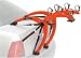 Saris Bones 801O 3-Bike Trunk Mount Rack (Orange)