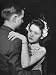 Southwest High School ROTC Cadet Jerry Kreeger Dancing with Jo Putney at Their Military Ball Photographic Poster Print by Myron Davis, 12x16