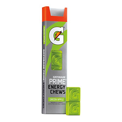 Gatorade Prime Energy Chews, Green Apple, 16 Count Food, Beverages