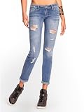 41nQscvRXgL. SL160  GUESS Rachel Relaxed Skinny Destroyed Jeans in