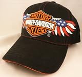 Harley baseball cap - Wings & Flag