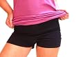 YogaColors Cotton Spandex Jersey Yoga High Waist Hot Shorts RSA8319