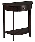 Espresso Console Table