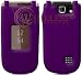 Purple Silicone Skin Cover for Nokia 3710 Fold Protector Case
