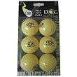 6-Pack Yellow Beer Pong Balls (3 Star) by The Day of Games