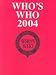 Who'S Who 2004
