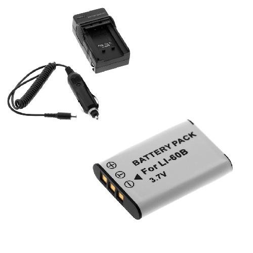 New Replacement Charger + Battery for Olympus FE Series FE-370
