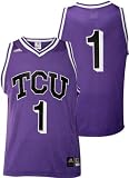 TCU Horned Frogs Basic -No. 1- Basketball Jersey