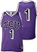 TCU Horned Frogs Basic -No. 1- Basketball Jersey
