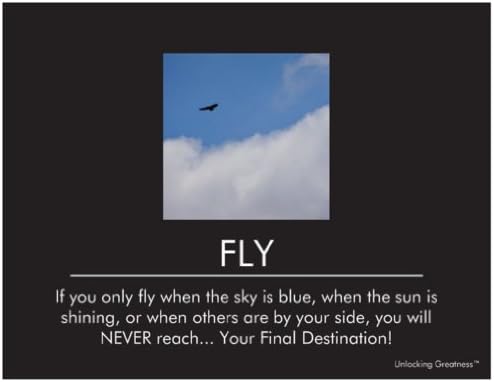 Unlocking Greatness No.9 Fly Card