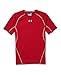 Under Armour Men's UA HeatGear Armour Short Sleeve Compression Shirt LG Red