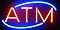 ATM Neon Sign