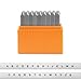 ImpressArt Basic Metal Stamp Set, Uppercase, 1.5mm